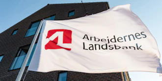 Al Flag Med Logo Og Navn